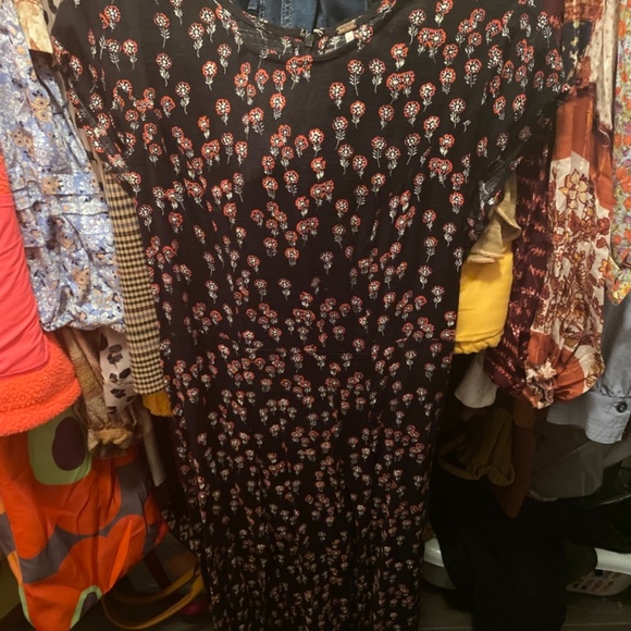 Free people corrie printed maxi dress size 2 - Picture 2 of 2